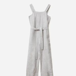 Everlane Linen Square Neck Jumpsuit